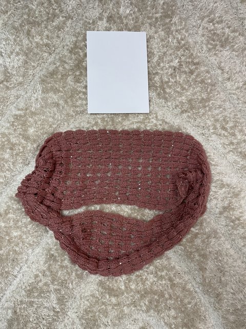 pletený nákrčník